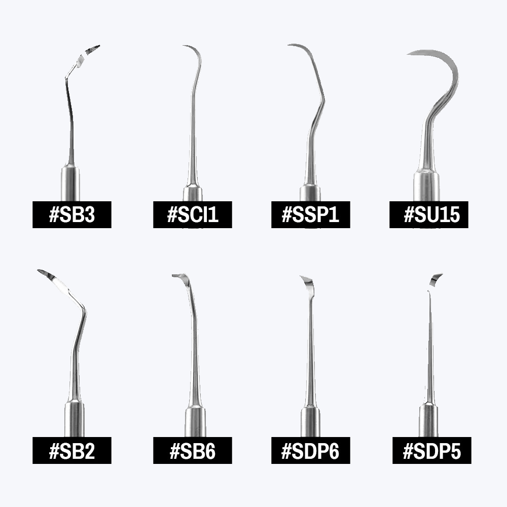 GDC Supra Gingival Scalers S/8 Instruments Kit (SGSP8)